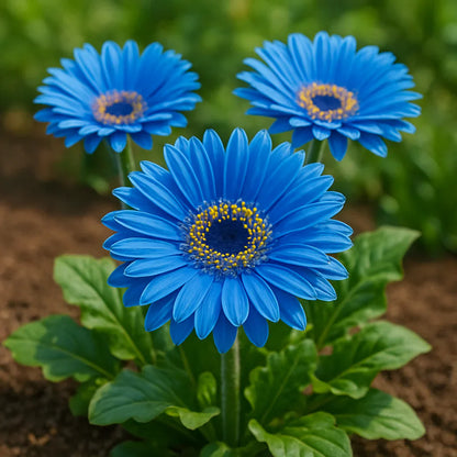 Blue Gerbera Daisy Seeds for Planting