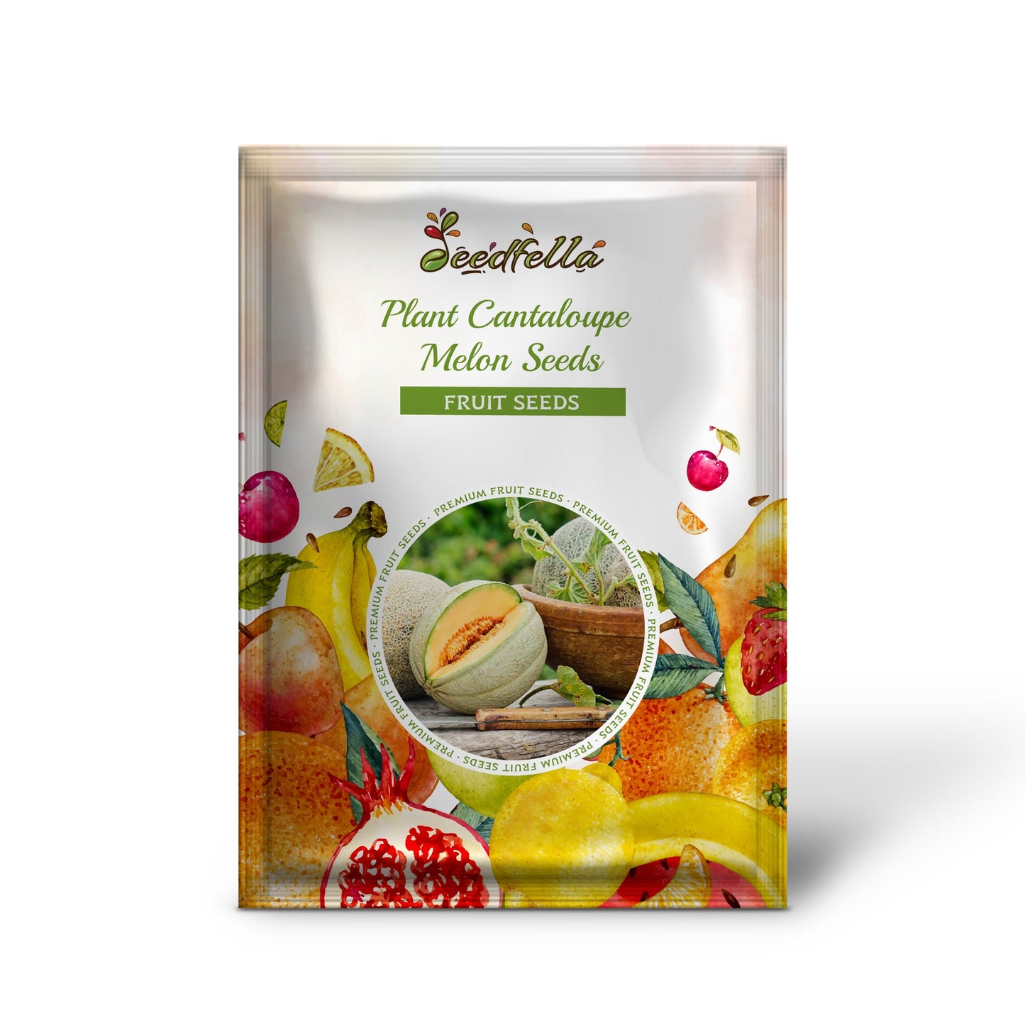 Plant Cantaloupe Melon Seeds for a Flavorful Light Orange Harvest