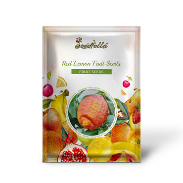 Red Lemon Fruit Seeds Yellow Planting
