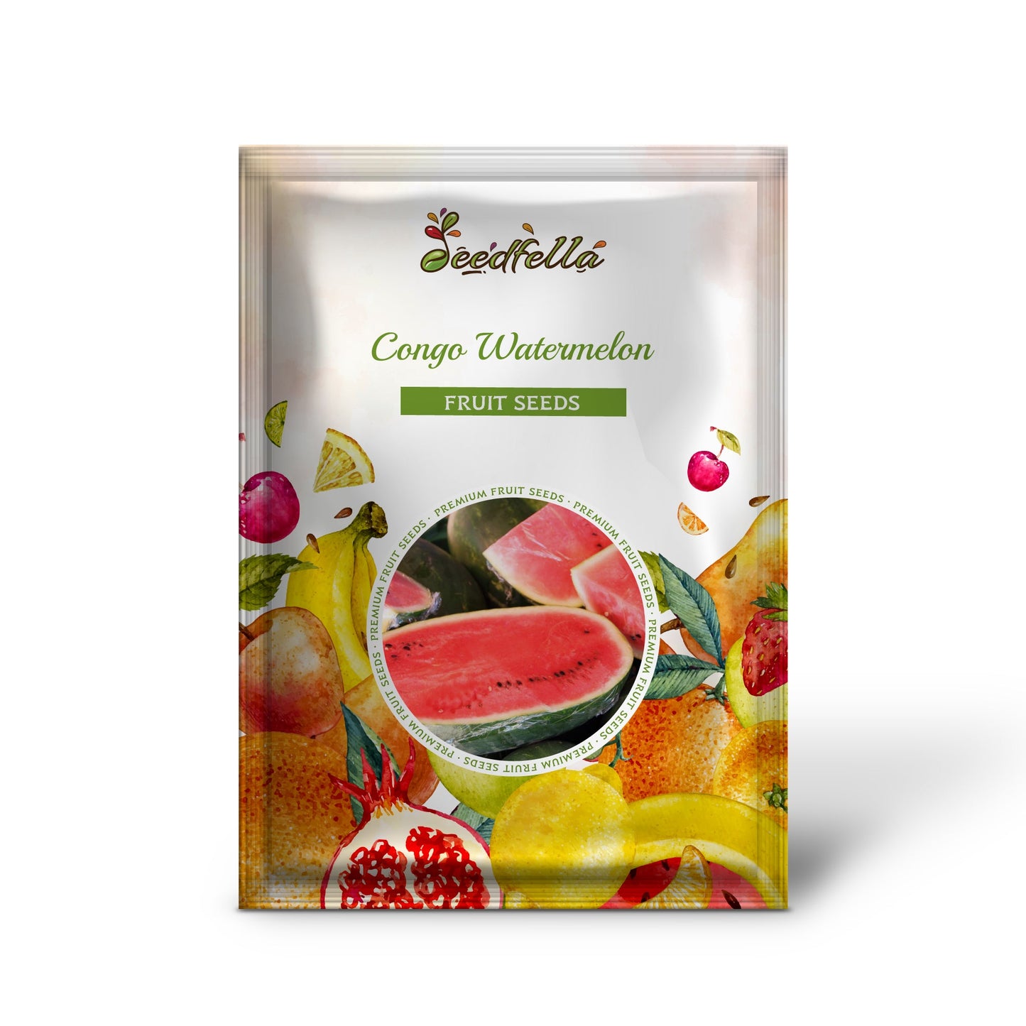 Congo Watermelon (Citrullus lanatus) AAS Winner Red Fruit Melon Seeds – 40 lbs