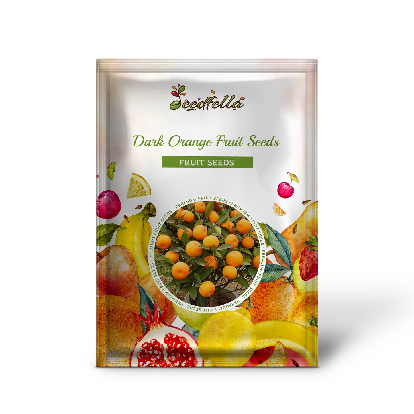 Dark Orange Fruit Seeds for Planting