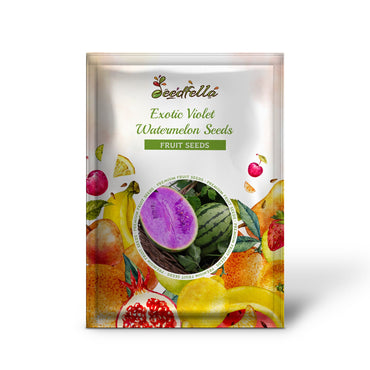 Exotic Violet Watermelon Seeds for Striking Garden Settings