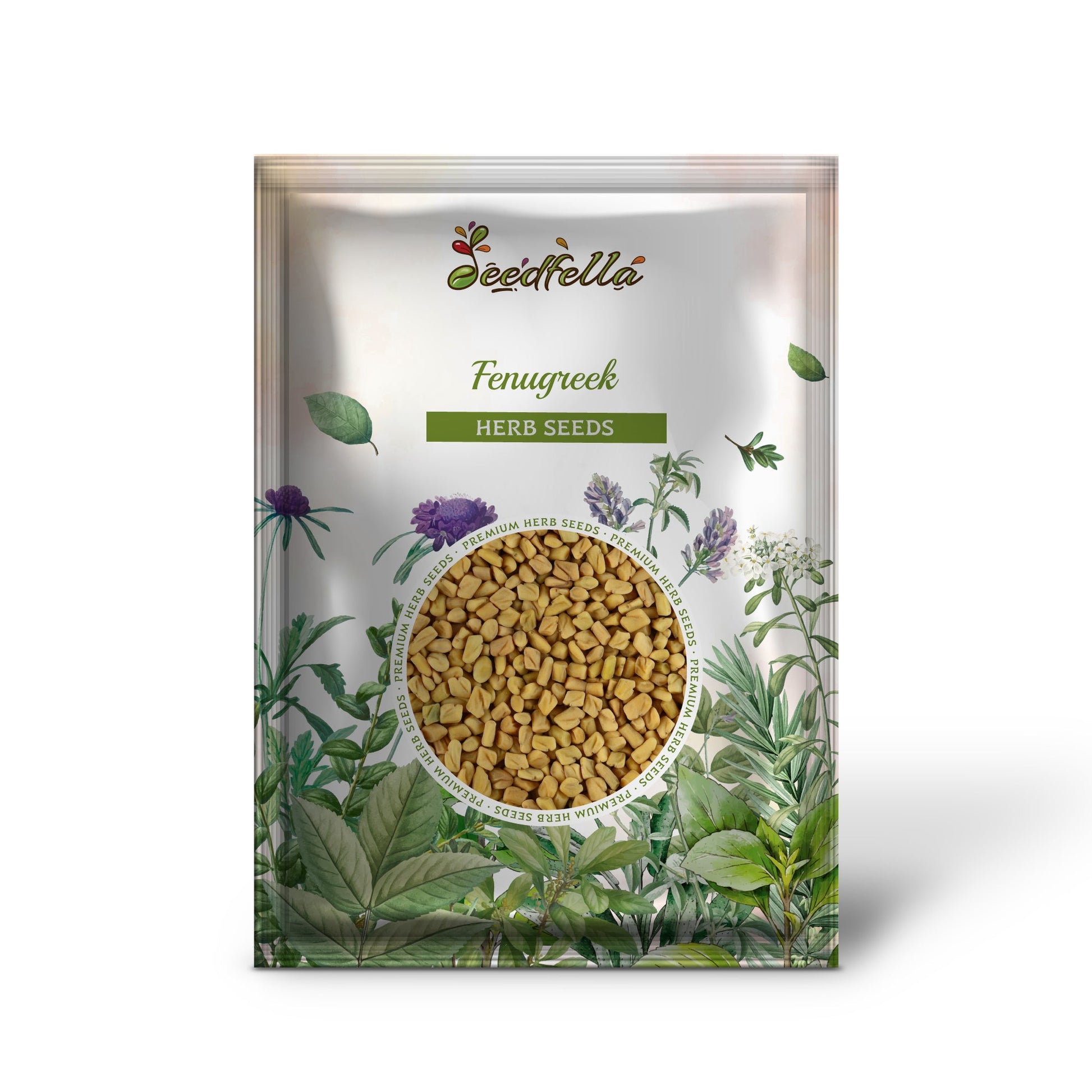 fenugreek seeds for garden Fenugreek Trigonella Foenum Graecum Herb Flower Seeds Organic Garden Seeds – Pure Asia Seeds