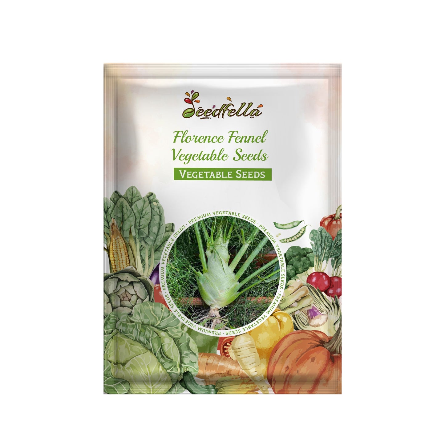 Florence Fennel Vegetable Seeds for Easy Planting