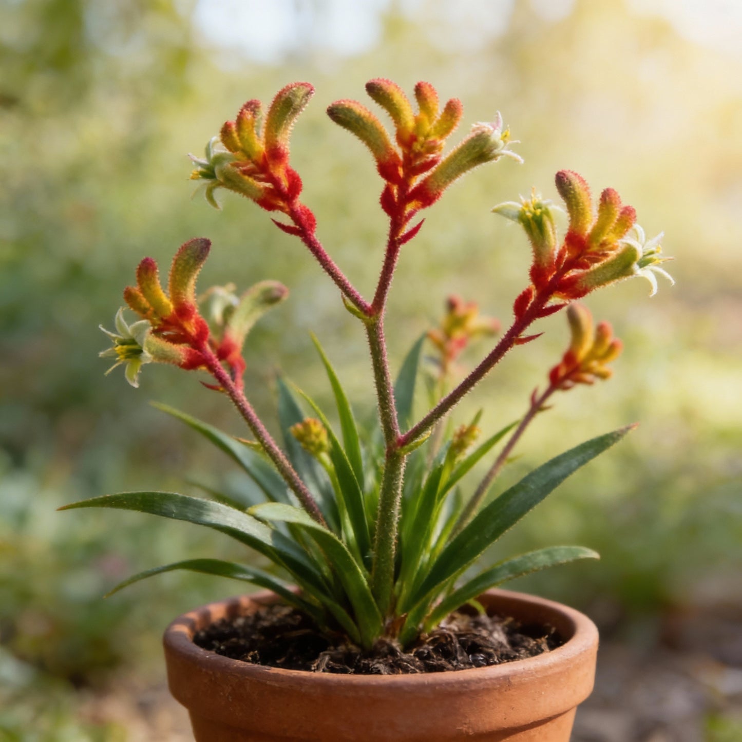 Anigozanthos Humilis Kangaroo Paw Flower Seeds for Easy Planting