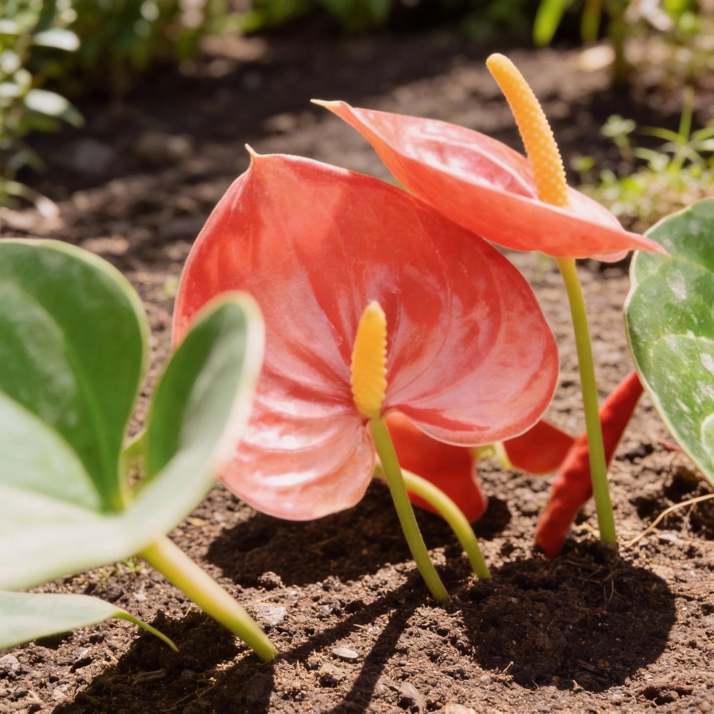 Anthurium Light Red Flower Seeds - Perfect for Easy Planting