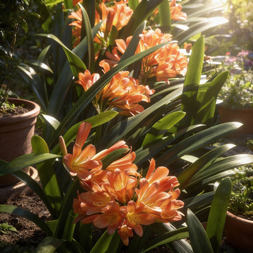 Orange Miniata Flower Seeds for Planting - Perennial Bloomers