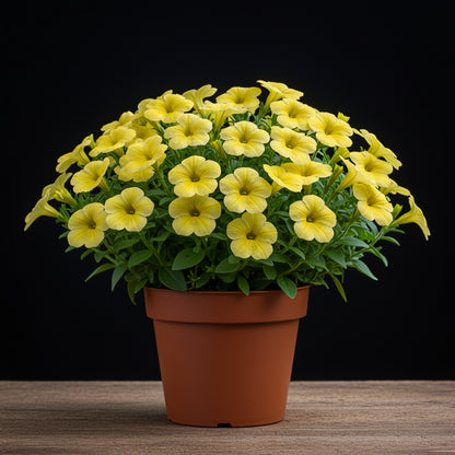 Yellow Calibrachoa Kabloom Flower Seeds Planting