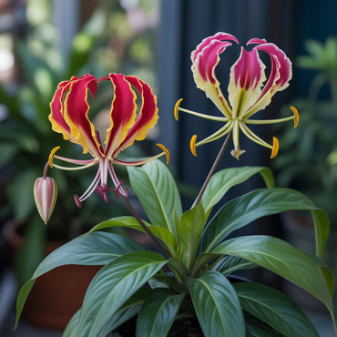 Red Yellow Gloriosa Rothschildiana Flower Seeds