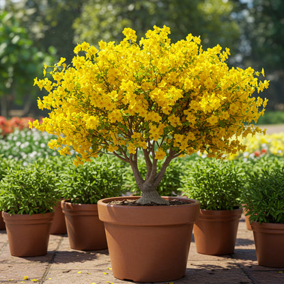 Ceiba Pentandra Flower Seeds  Easy Planting for Tropical Yellow Blooms
