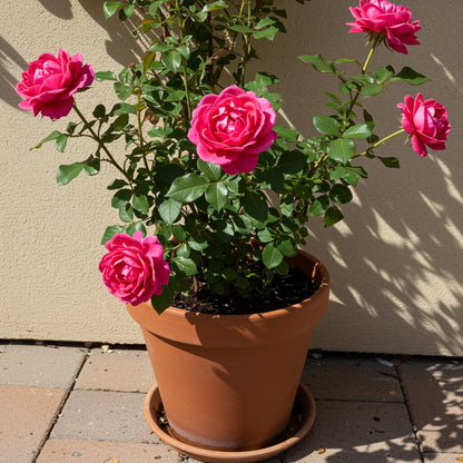 Lebendige Kletterrosen-Blumensamen zum Pflanzen Rot: Perfekt für Bunte Gärten