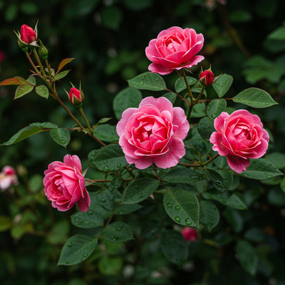 Lebendige Kletterrosen-Blumensamen zum Pflanzen Rot: Perfekt für Bunte Gärten