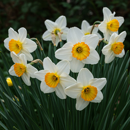 White Narcissus Flower Seeds - Grow Elegant Pure White Blooms for a Fresh Garden Addition