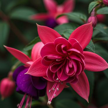 Mixed Double Petals Fuchsia Flower Seeds for Planting