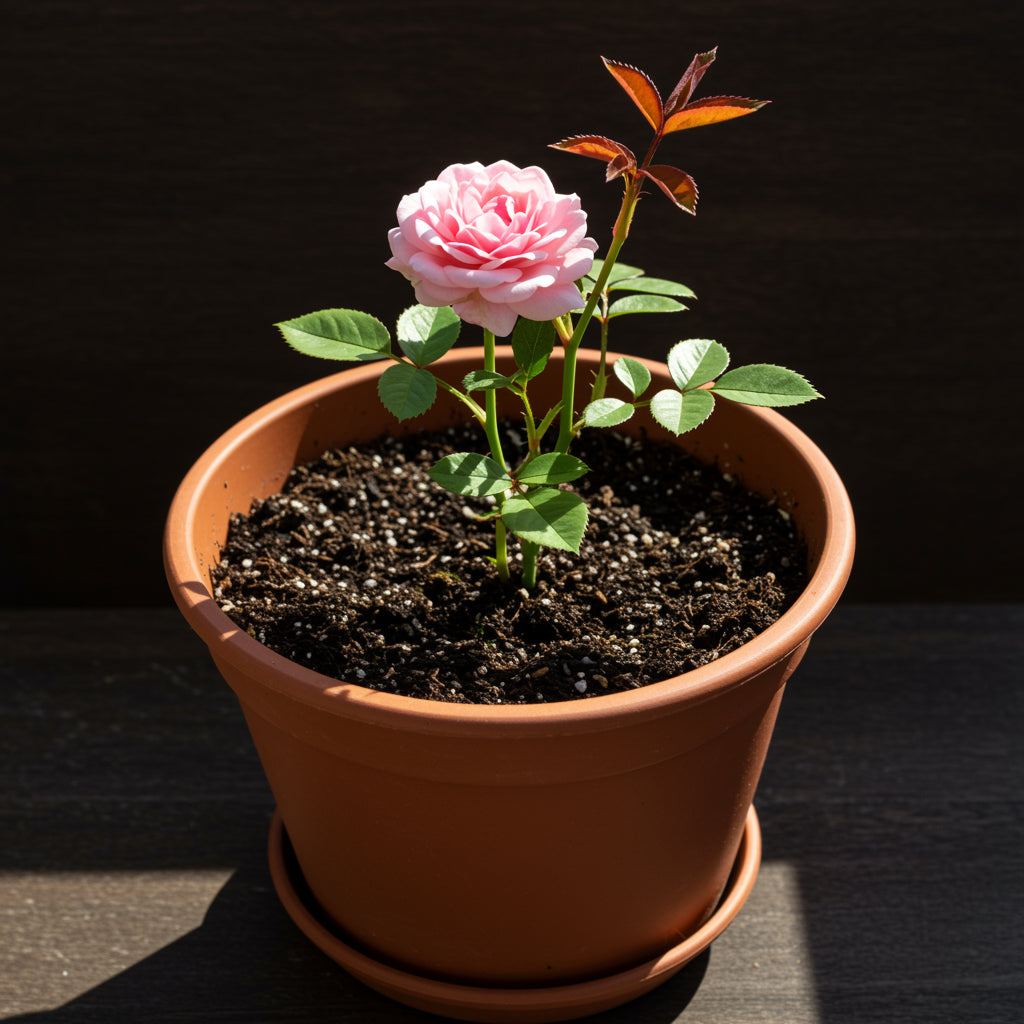 Doppelte Freude Rosen-Hybride-Tee-Samen für die Gartenpflanzung
