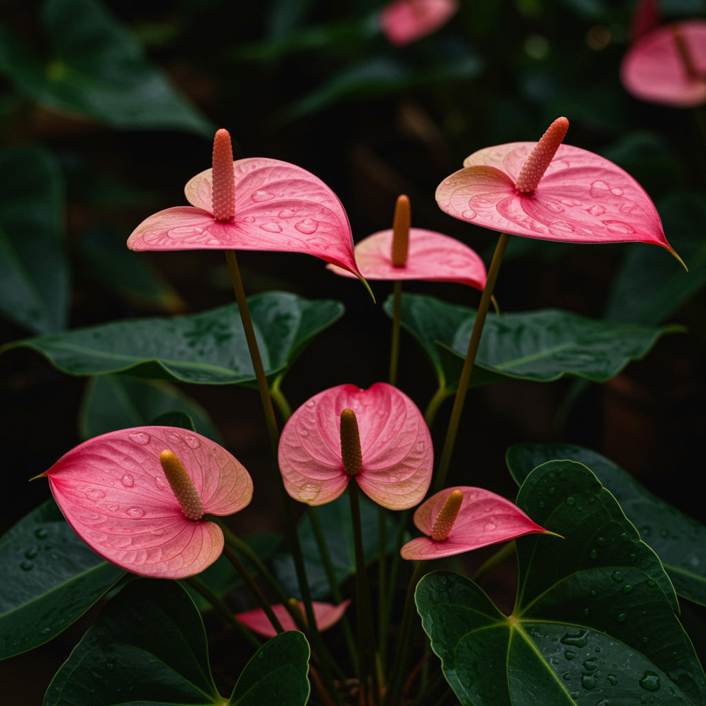 Anthurium Pink Flower Seeds  Perennial Planting Seeds