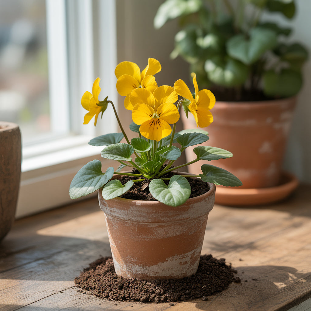 Yellow Viola Pubescens Plant Seeds Planting Tips