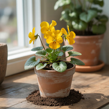 Yellow Viola Pubescens Plant Seeds Planting Tips