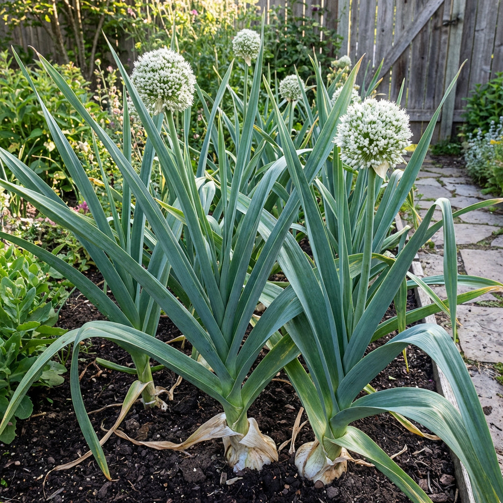 White Elephant Garlic Seeds for Home Gardening & Kitchen Use