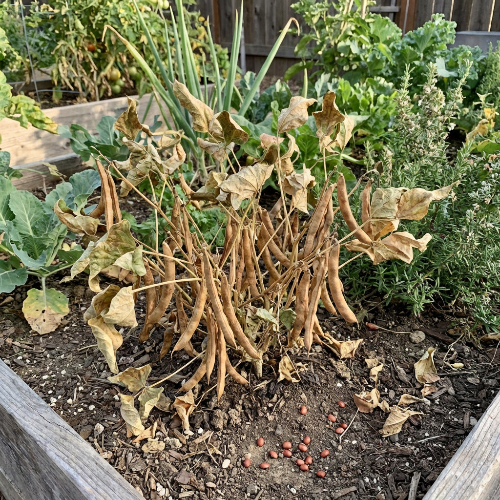 Brown Tepary Bean (Phaseolus acutifolius) Seeds for Home Garden Planting