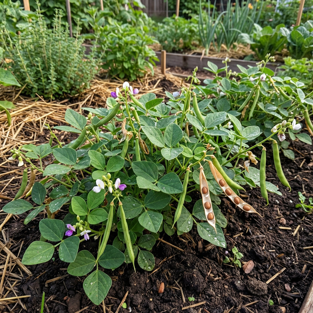 Brown Tepary Bean Seeds for Planting - Heirloom, Non-GMO, Organic Garden Seeds, High Germination