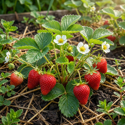 Albion Strawberry Seeds for Planting – Productive Garden Fruit Plant