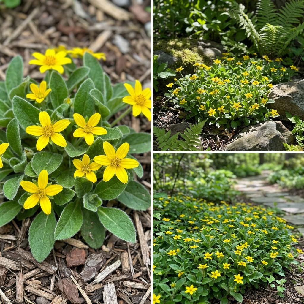 Chrysogonum virginianum Seeds – Green-and-Gold Perennial Flower for Gardens