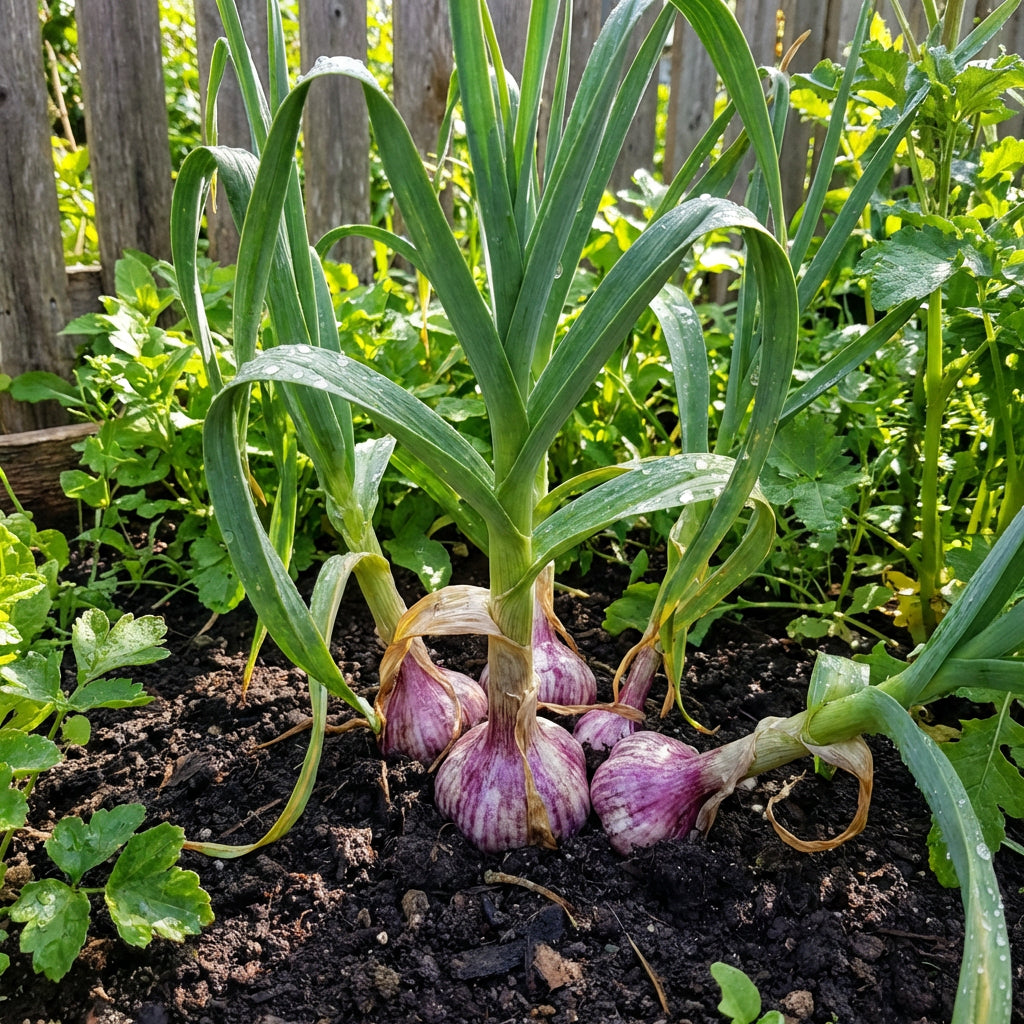 Allium sativum (Garlic) Plant Seeds for Vegetable Gardening