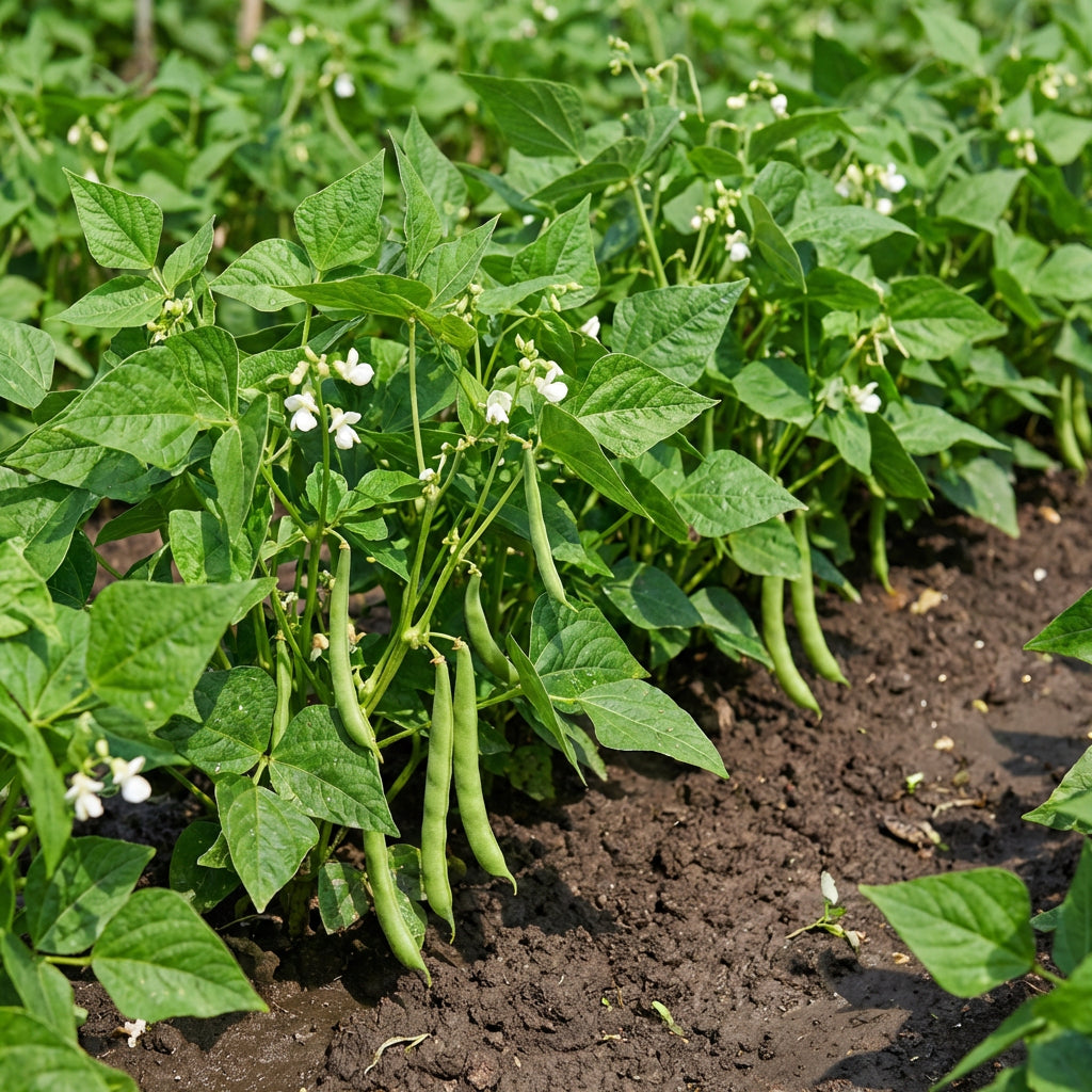 植え付け用白テパリー豆の種子 – 伝統種、非遺伝子組み換え、高発芽率の有機庭園用種子、乾燥に強い豆