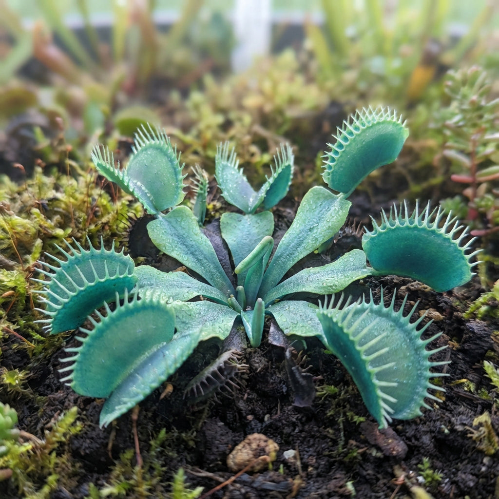 Rare Blue Green Venus Fly Trap Seeds for Home & Terrarium Gardens