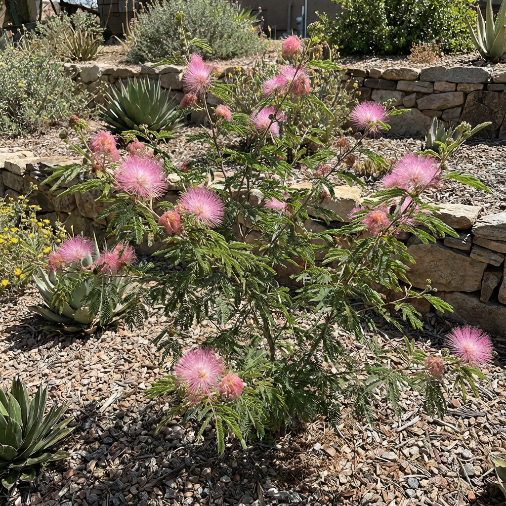 Pink Calliandra Eriophylla Plant Seeds for Planting – Heirloom, Non-GMO, High Germination Organic Garden Seeds