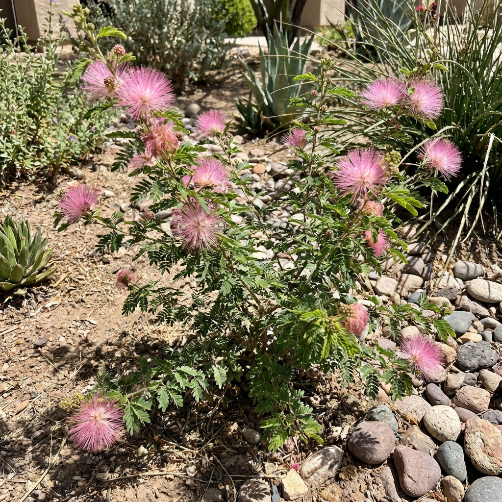 Pink Calliandra Plant Seeds for Planting | Calliandra eriophylla Flowering Shrub Seeds