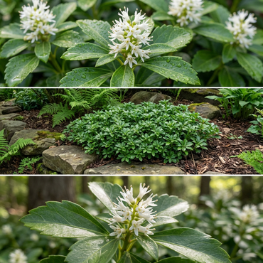 Pachysandra Flower Seeds (Pachysandra terminalis) – Evergreen Ground Cover