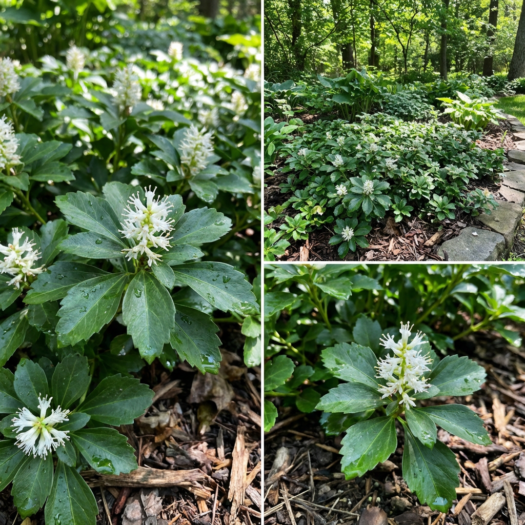 low maintenance flower seeds Pachysandra Flower Seeds – Low Maintenance Evergreen Garden Plant – Pure Asia Seeds