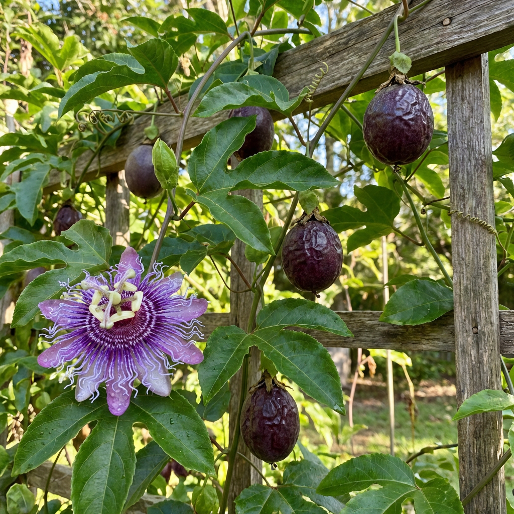 Purple Passion Fruit Seeds for Home Garden Planting – Heirloom Variety