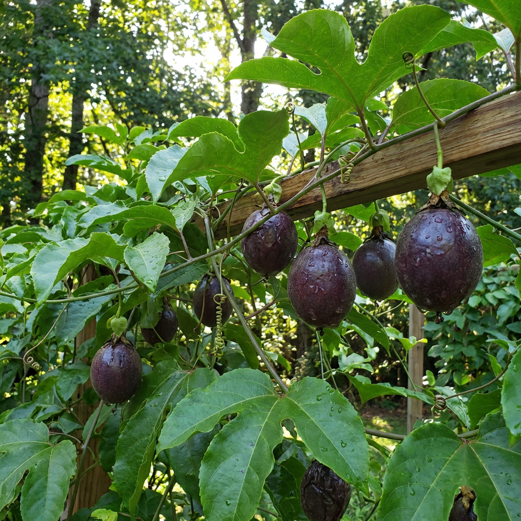 Purple Passion Fruit Seeds ( Passiflora edulis ) for Planting