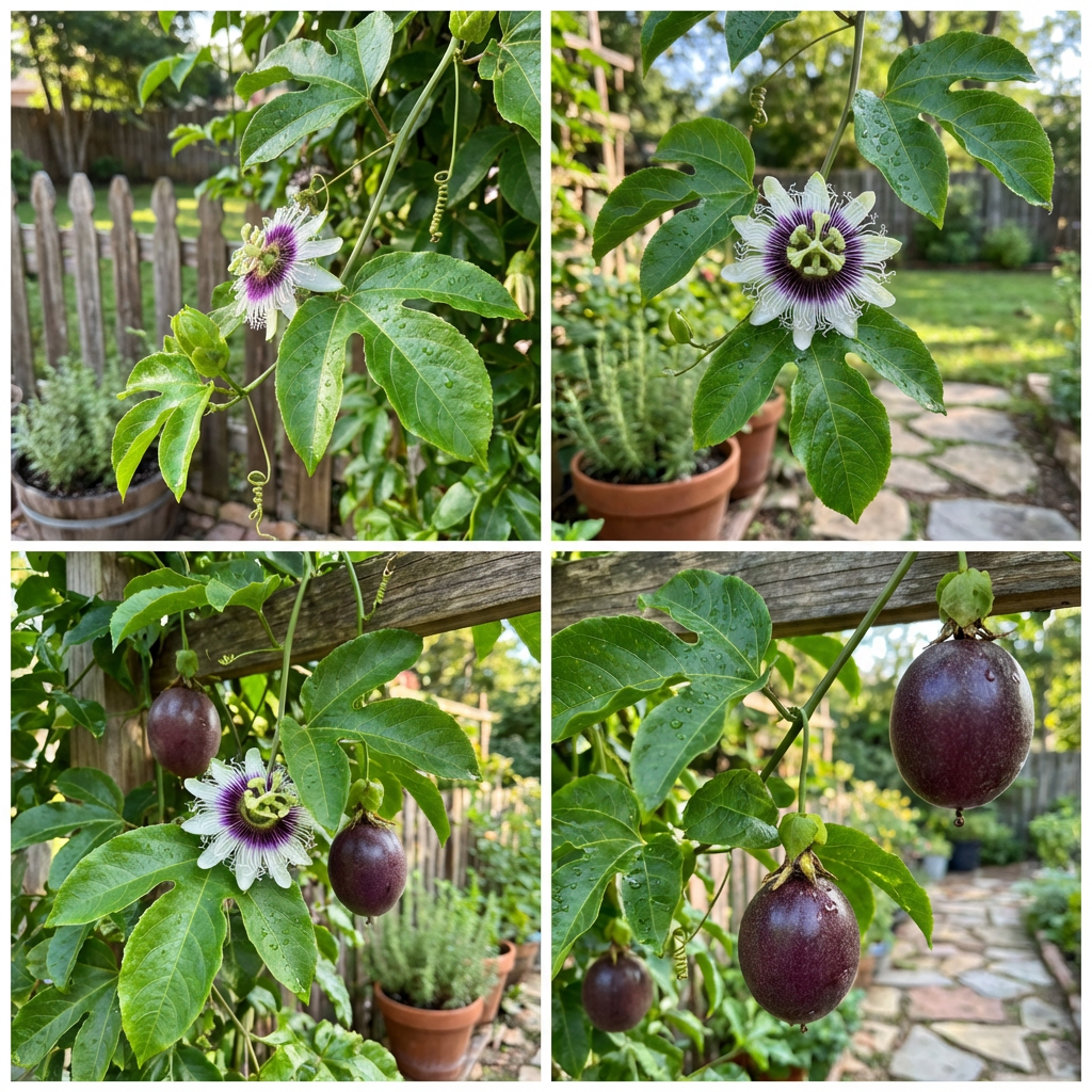 Purple Passion Fruit Seeds for Planting – Heirloom Non-GMO High Germination Organic Garden Seeds