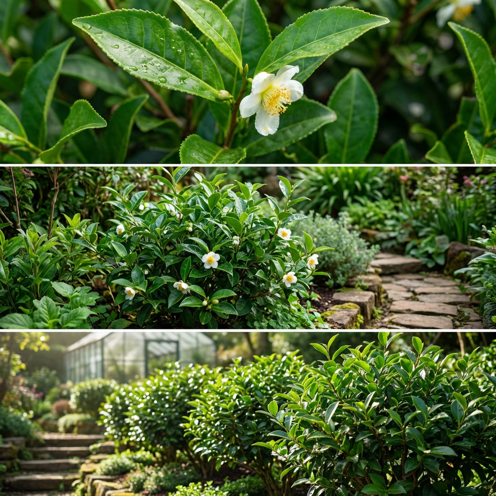 Samen der Teepflanze Camellia Sinensis zum Pflanzen – Immergrüner Strauch für heimische Teegärten