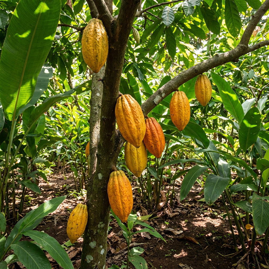 Cacao Fruit Seeds - Grow Your Own Chocolate Tree NON GMO Seeds for Planting Heirloom Organic Garden