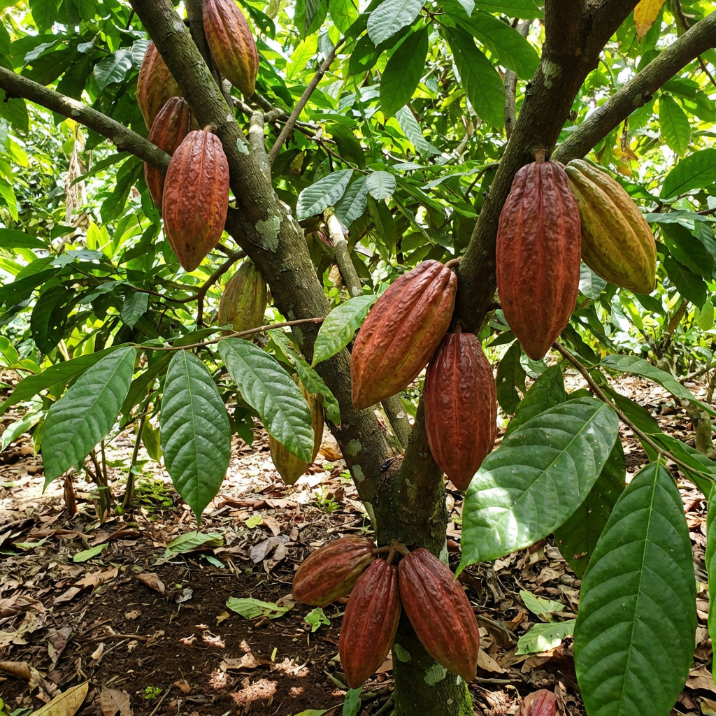 Cacao Fruit Seeds (Theobroma cacao) – Tropical Chocolate Tree Seeds for Planting