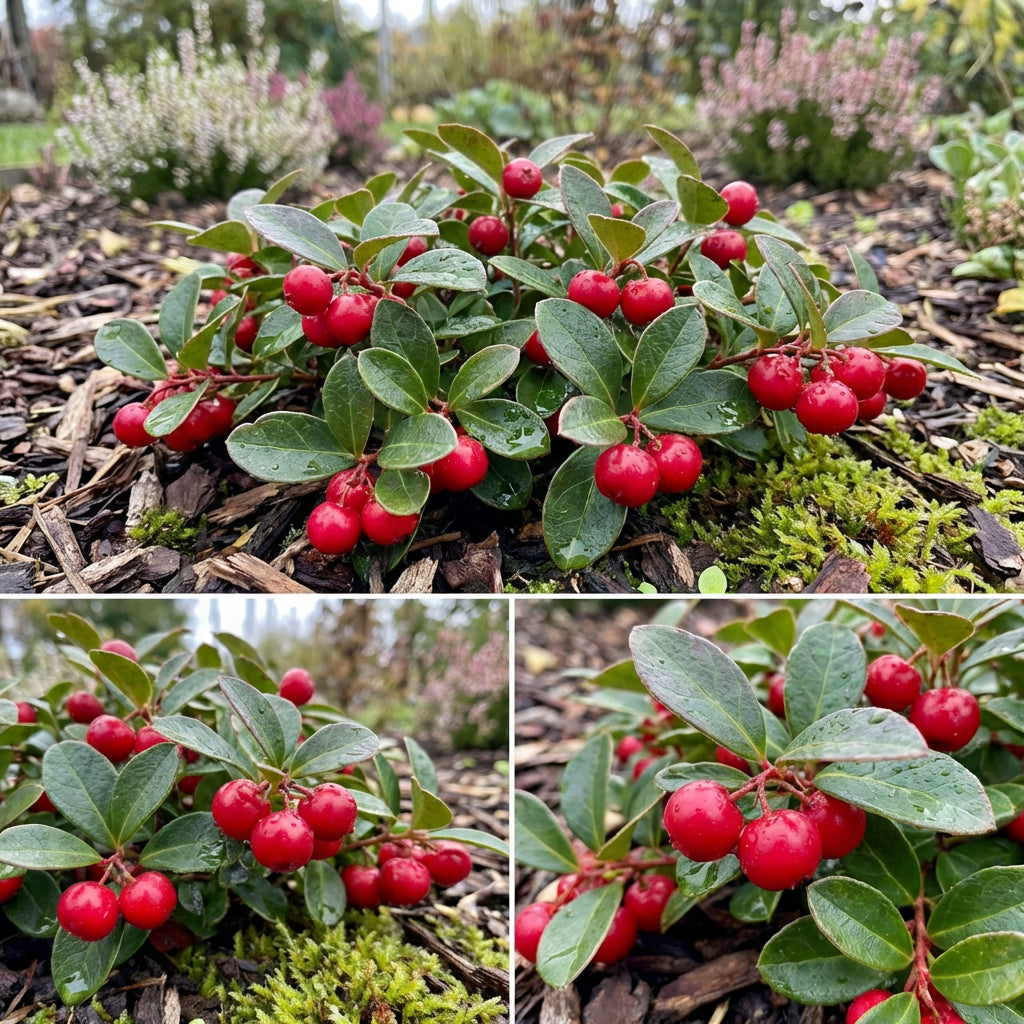Heirloom Red Wintergreen Fruit Seeds for Planting – Hardy Berries for a Vibrant Garden, Non-GMO Seeds