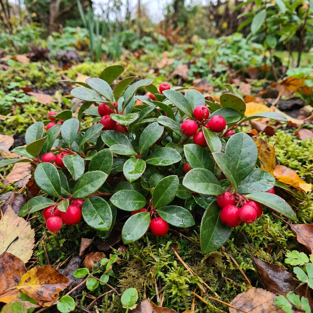 Heirloom Red Wintergreen Fruit Seeds for Planting – Hardy Berries for a Vibrant Garden, Non-GMO Seeds