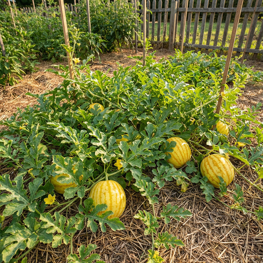 Yellow Watermelon Seeds (Citrullus lanatus) – Golden Flesh Fruit for Garden Growing