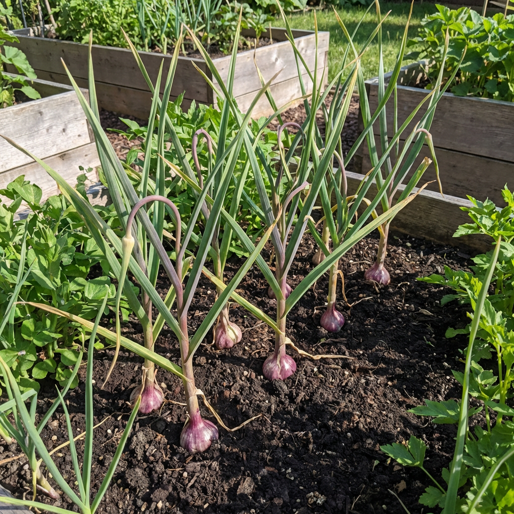 Black Garlic Seeds for Planting (Allium sativum) Multi-Colour Heirloom Variety