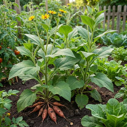 ヤーコン種子－家庭菜園向け伝統的な根菜