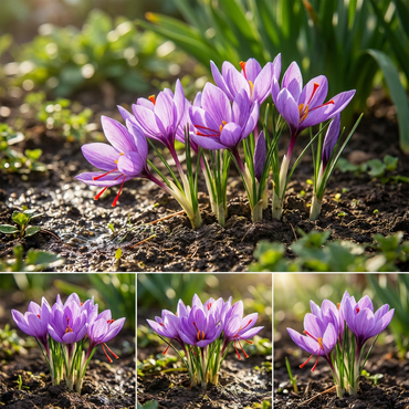Heirloom Crocus Sativus (Crocus sativus) Flower Seeds for Planting
