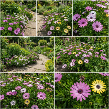 Mixed Osteospermum Ecklonis Seeds - Perfect for Flower Gardens