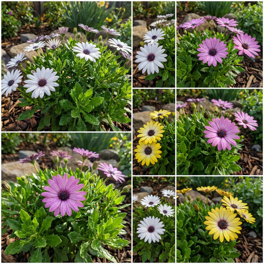 Mixed Osteospermum Ecklonis Seeds - Perfect for Flower Gardens