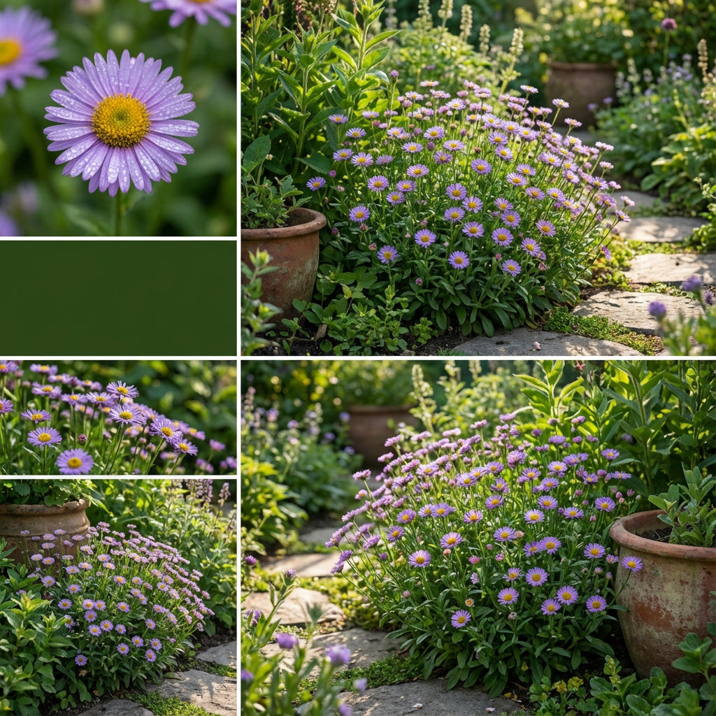 Violet Erigeron Flower Seeds for Easy Planting