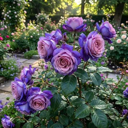 Blue Pink Remorse Rose Planting Seeds
